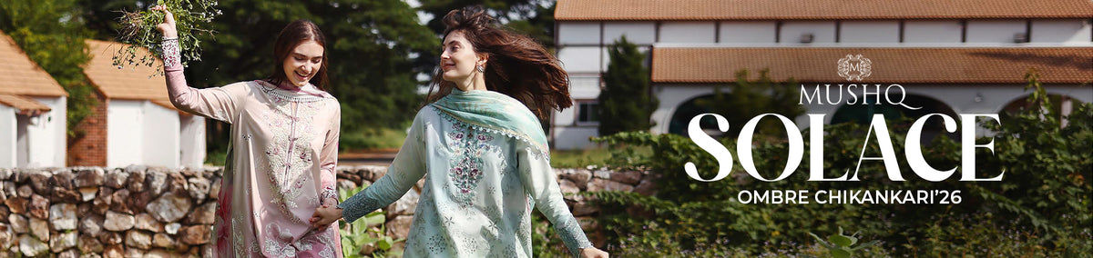 Mushq Dresses Pakistan | Sanaulla International
