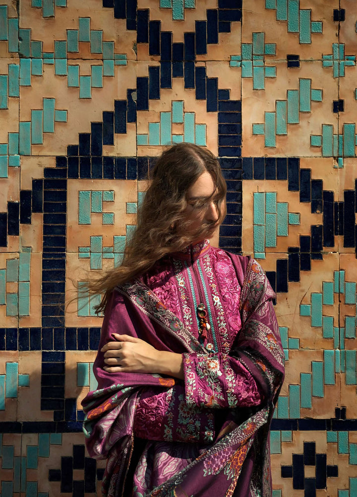 Echoes of Registan by Mushq Unstitched Embroidered Jacquard 3 Piece Suit MU26UER Mosaic Reverie MUNWI260106 - Casual Collection