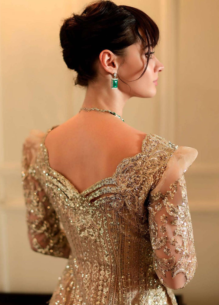 Stardust Love by Mushq Unstitched Embroidered Net 3 Piece Suit MU26USL Eternal Glow MUNWD260102 - Wedding Collection