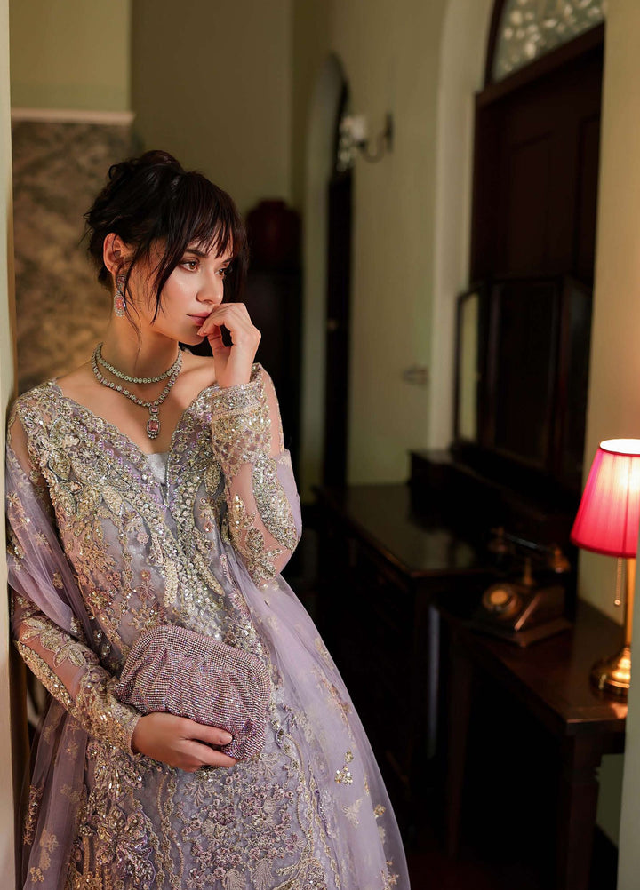 Stardust Love by Mushq Unstitched Embroidered Net 3 Piece Suit MU26USL First Forever MUNWD260106 - Wedding Collection
