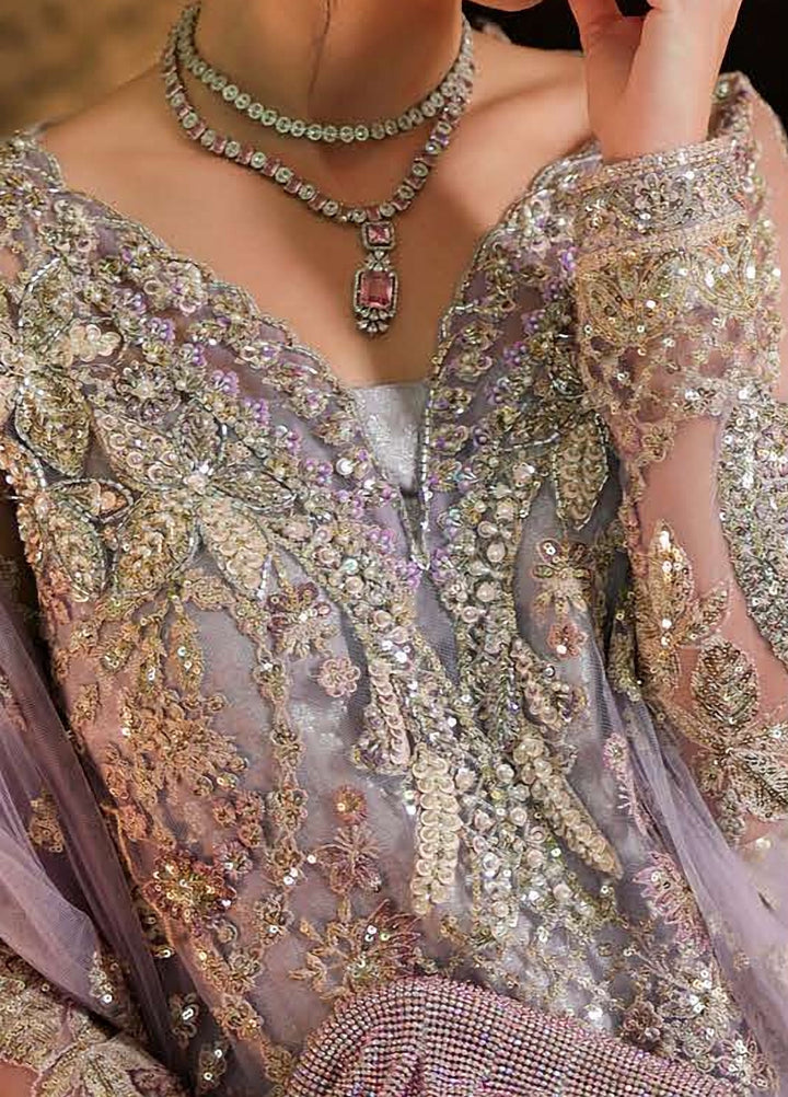 Stardust Love by Mushq Unstitched Embroidered Net 3 Piece Suit MU26USL First Forever MUNWD260106 - Wedding Collection
