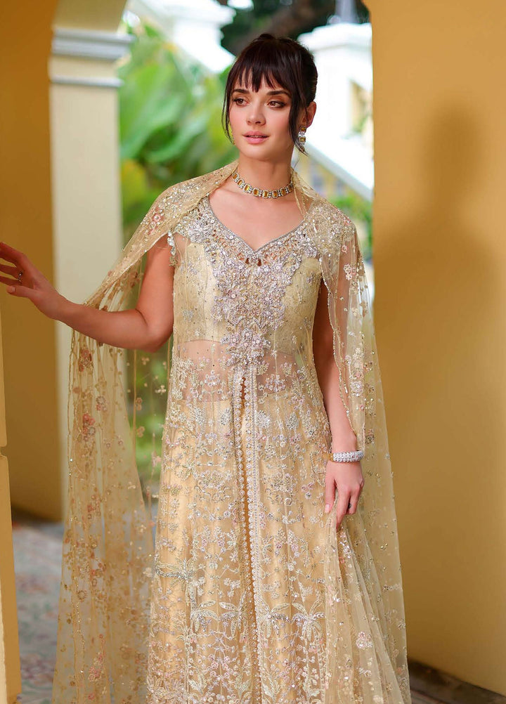 Stardust Love by Mushq Unstitched Embroidered Net 3 Piece Suit MU26USL Love's Legacy MUNWD260101 - Wedding Collection