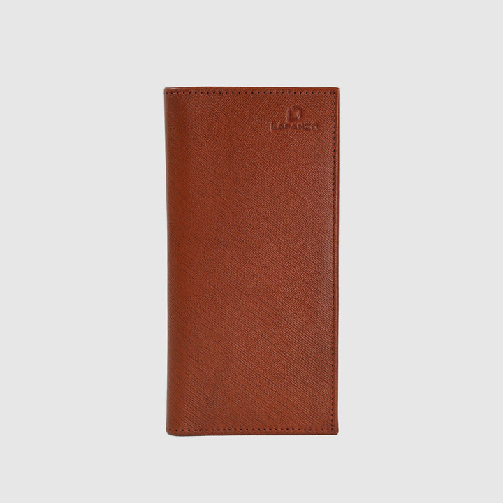 Lafanzo Unisex Leather Monarch Long wallet Reddish Brown - Accessories Collection
