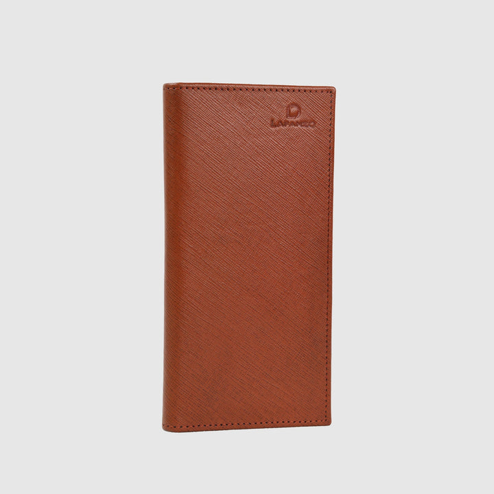 Lafanzo Unisex Leather Monarch Long wallet Reddish Brown - Accessories Collection