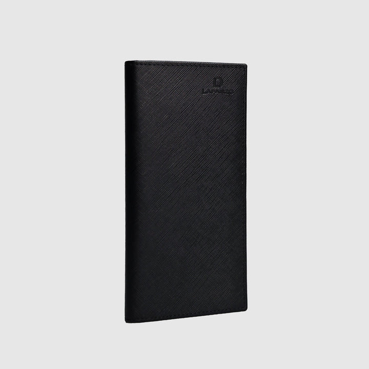 Lafanzo Unisex Leather Monarch Long wallet Black - Accessories Collection