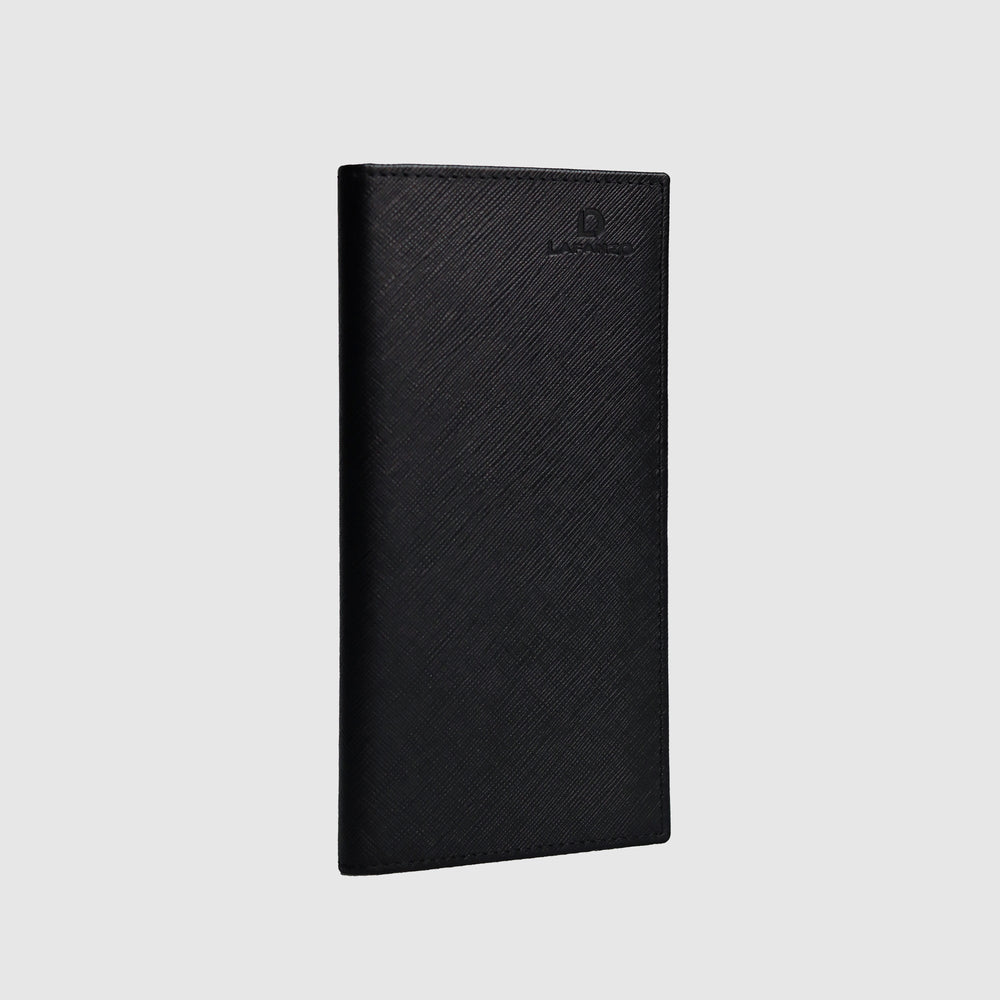 Lafanzo Unisex Leather Monarch Long wallet Black - Accessories Collection