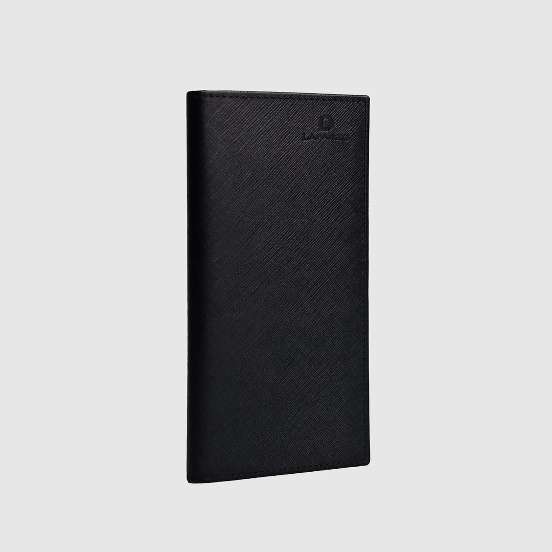 Lafanzo Unisex Leather Monarch Long wallet Black - Accessories Collection