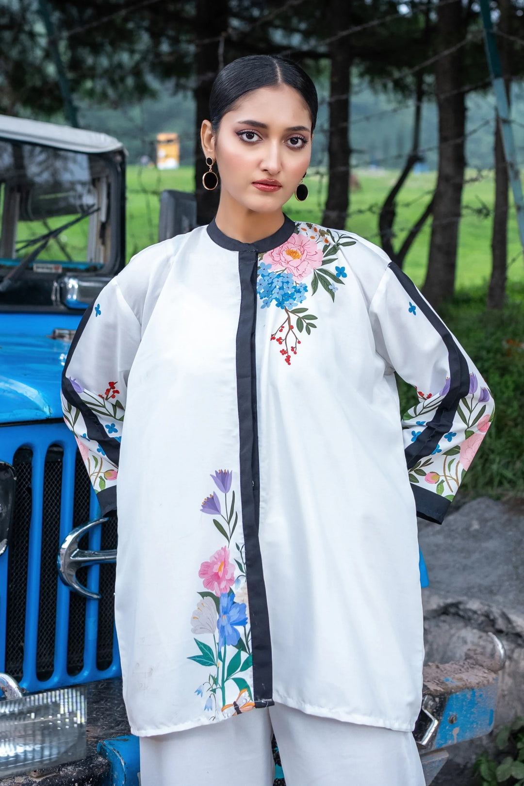 Dhaga Women Pret Printed 2 Piece poly cambric Naomi SS25DSP323 - Summer Collection