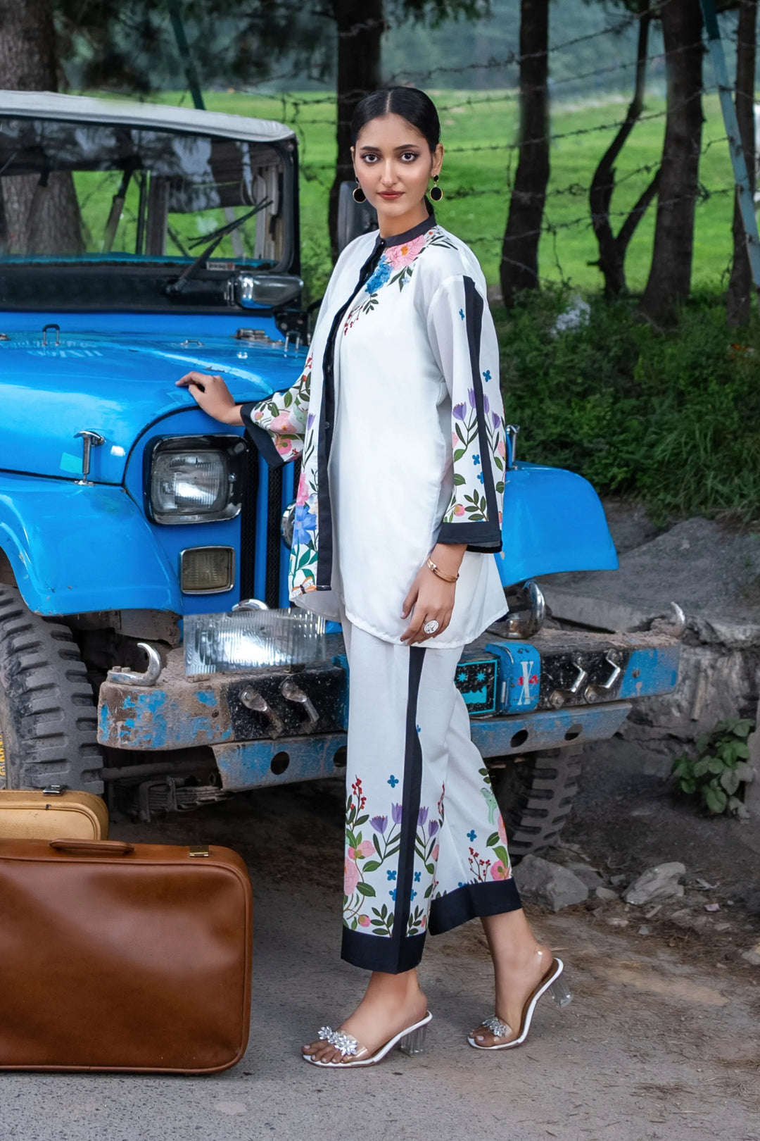 Dhaga Women Pret Printed 2 Piece poly cambric Naomi SS25DSP323 - Summer Collection