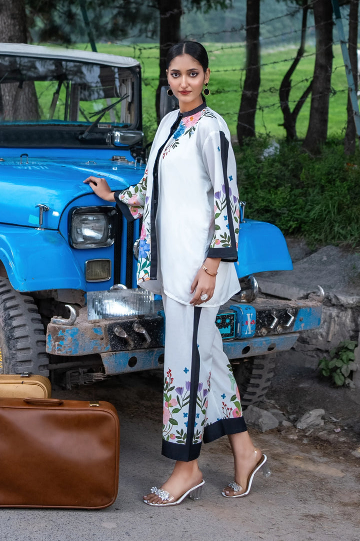 Dhaga Women Pret Printed 2 Piece poly cambric Naomi SS25DSP323 - Summer Collection