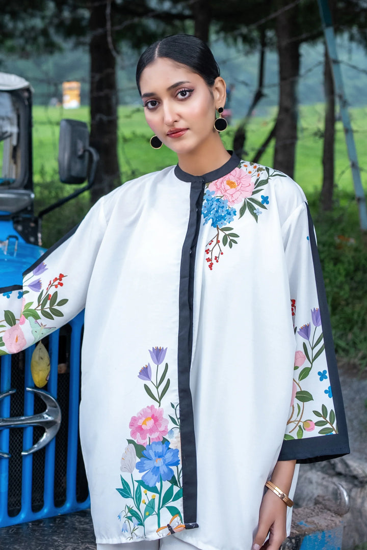 Dhaga Women Pret Printed 2 Piece poly cambric Naomi SS25DSP323 - Summer Collection