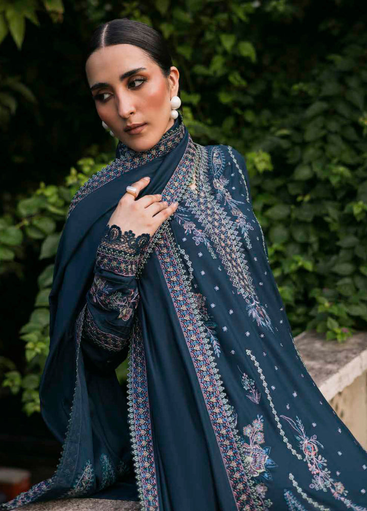 Nureh Exclusive Unstitched Luxury Winter Linen Printed Suits 3 Piece NU25NW NE-175 - Winter Collection