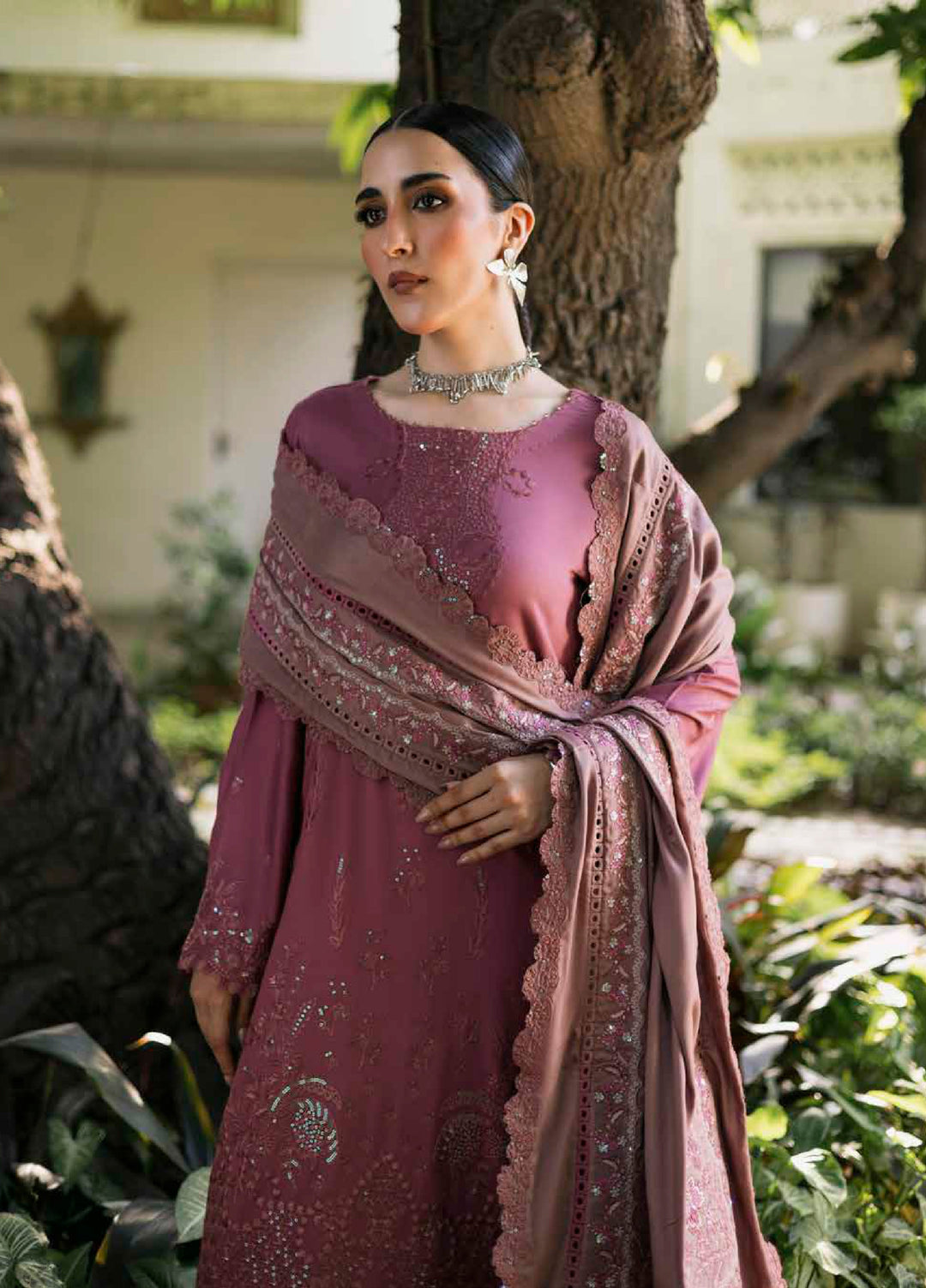 Nureh Exclusive Unstitched Luxury Winter Linen Printed Suits 3 Piece NU25NW NE-177 - Winter Collection