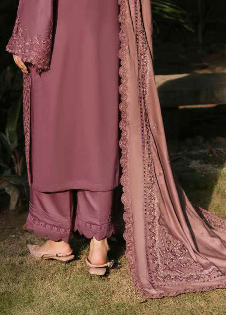 Nureh Exclusive Unstitched Luxury Winter Linen Printed Suits 3 Piece NU25NW NE-177 - Winter Collection