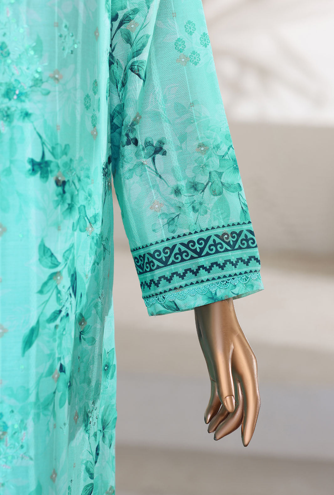 Ninokara by HZ Textile Unstitched Embroidered Jacquard 3 Piece Suit NJE-7002 - Casual Collection