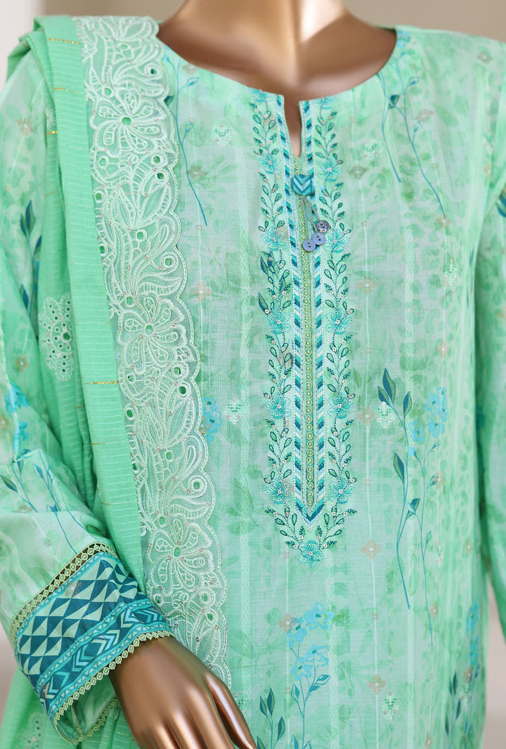 Ninokara by HZ Textile Unstitched Embroidered Jacquard 3 Piece Suit NJE-7003 - Casual Collection