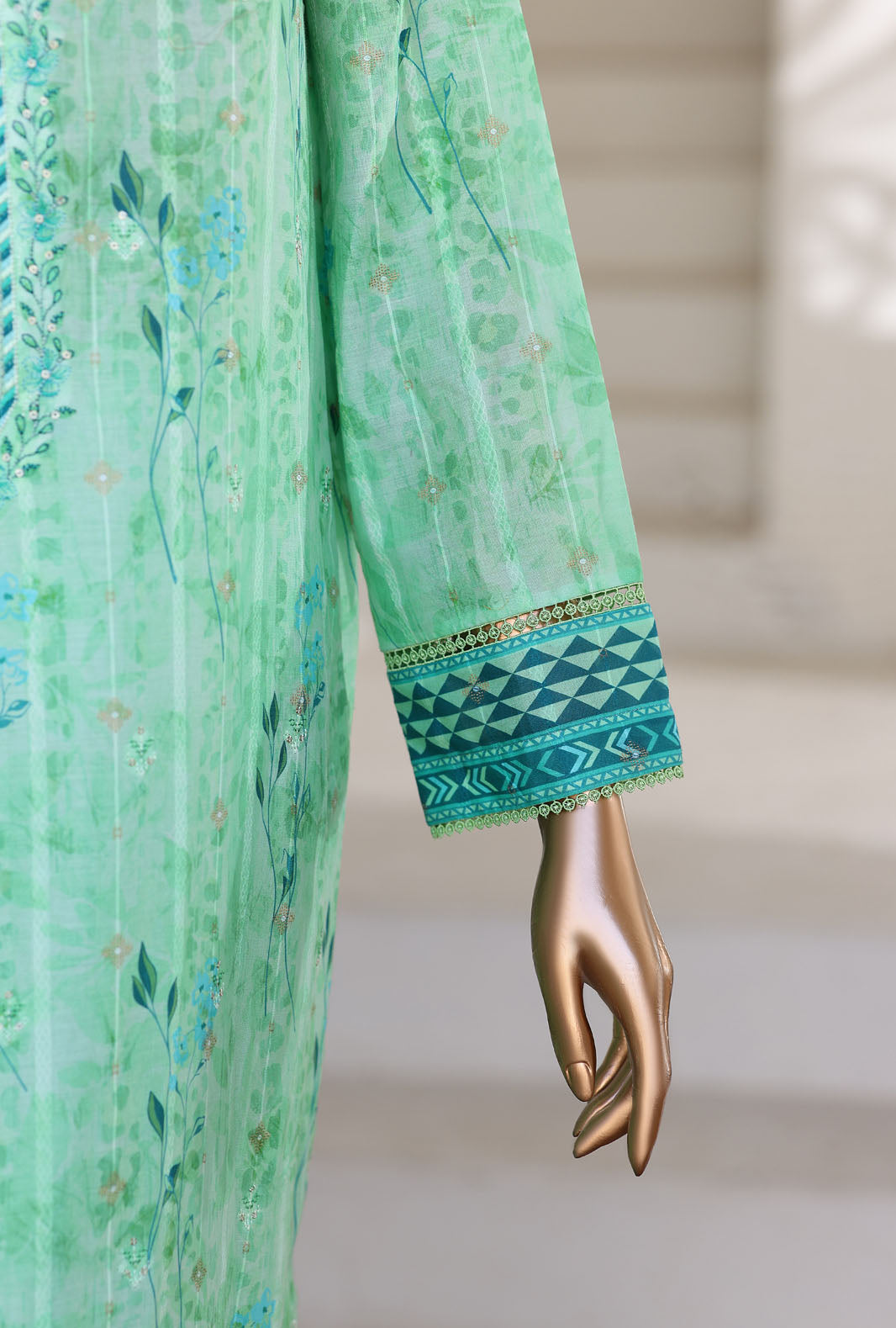 Ninokara by HZ Textile Unstitched Embroidered Jacquard 3 Piece Suit NJE-7003 - Casual Collection