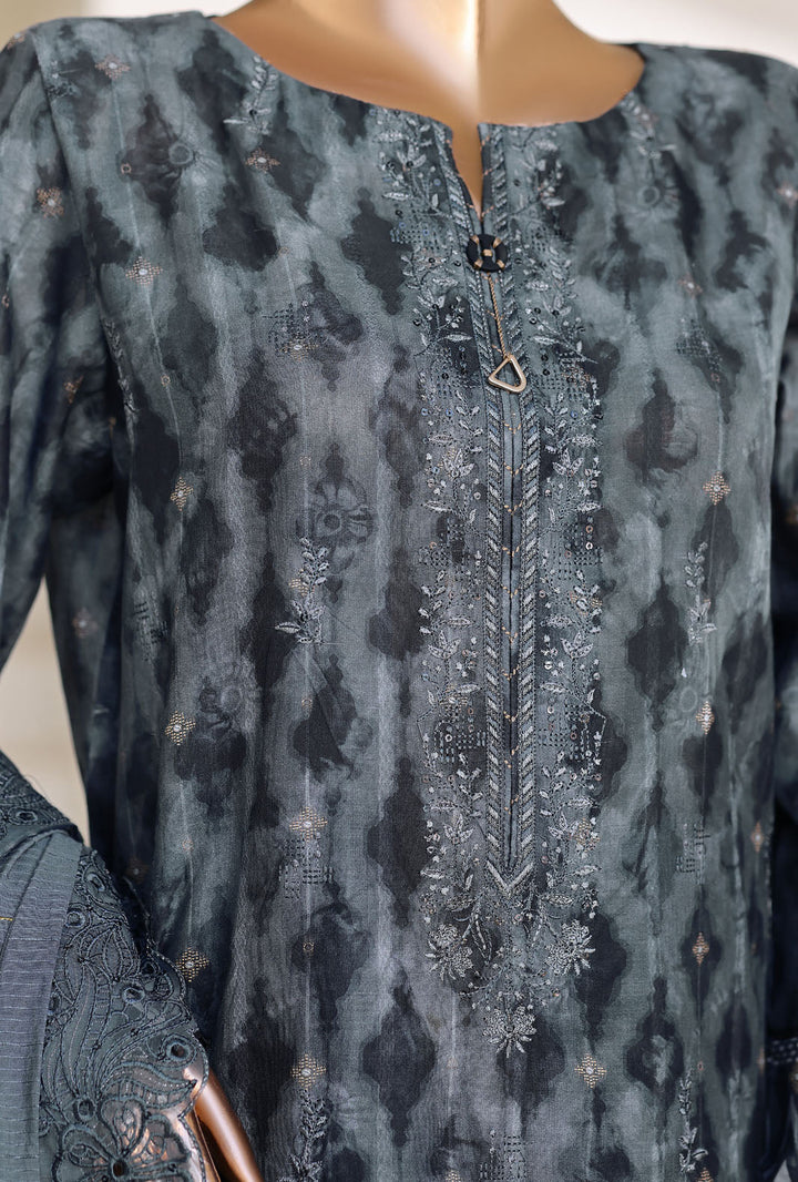 Ninokara by HZ Textile Unstitched Embroidered Jacquard 3 Piece Suit NJE-7015 - Casual Collection