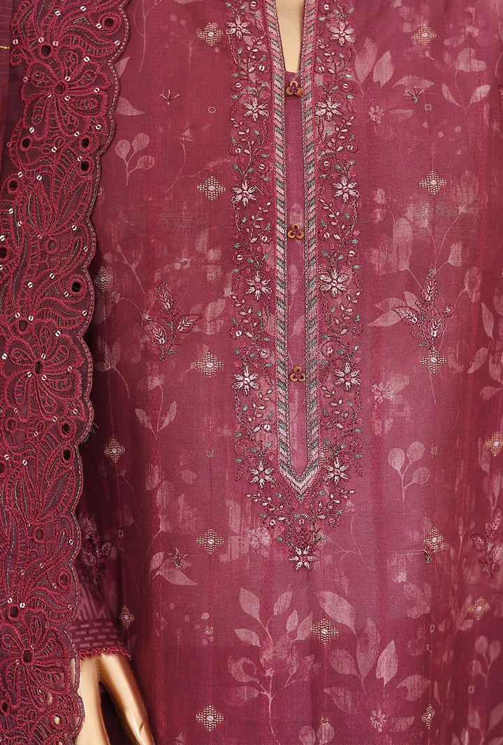 Ninokara by HZ Textile Unstitched Embroidered Jacquard 3 Piece Suit NJE-7016 - Casual Collection