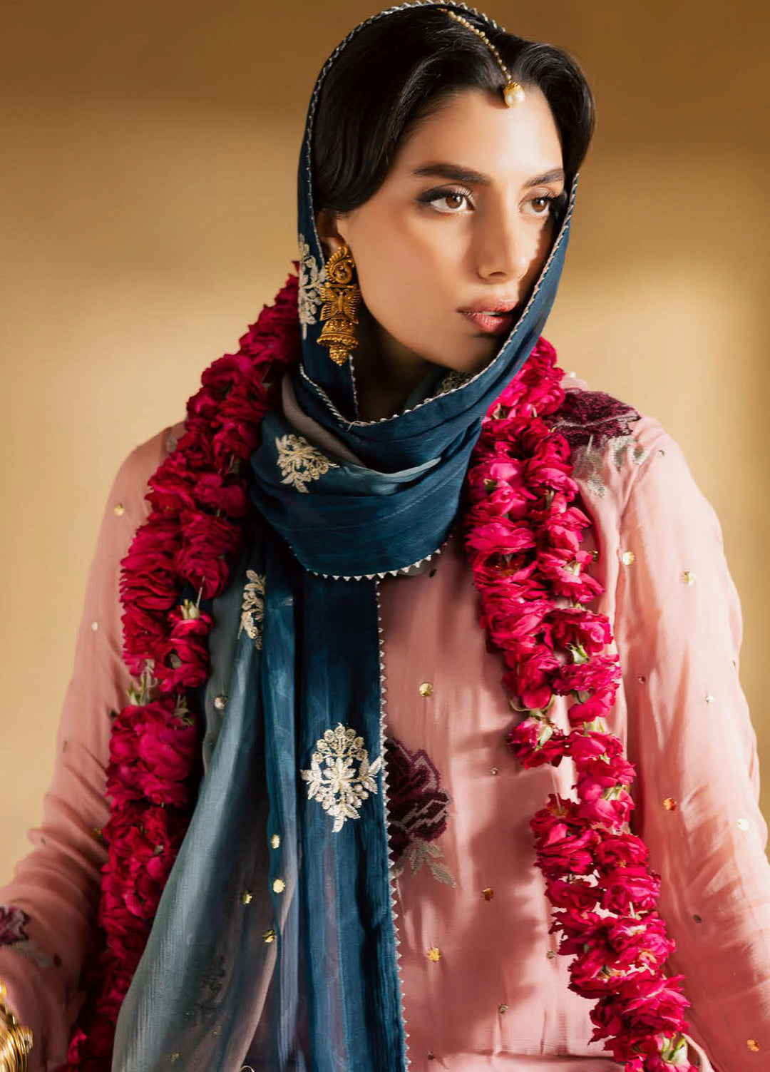 Nureh Embroidered Chiffon Suits Unstitched 3 Piece NU25MEU MK - 14 - Formals Collection