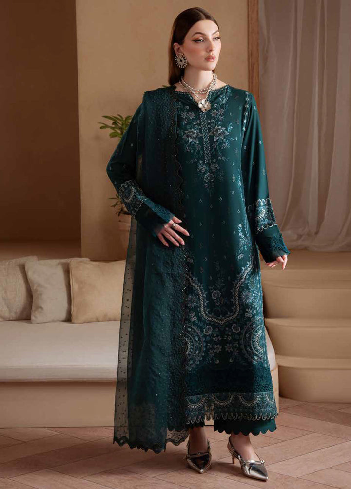 Nureh Embroidered Karandi Suits Unstitched 3 Piece NU25NK NE-169 - Winter Collection