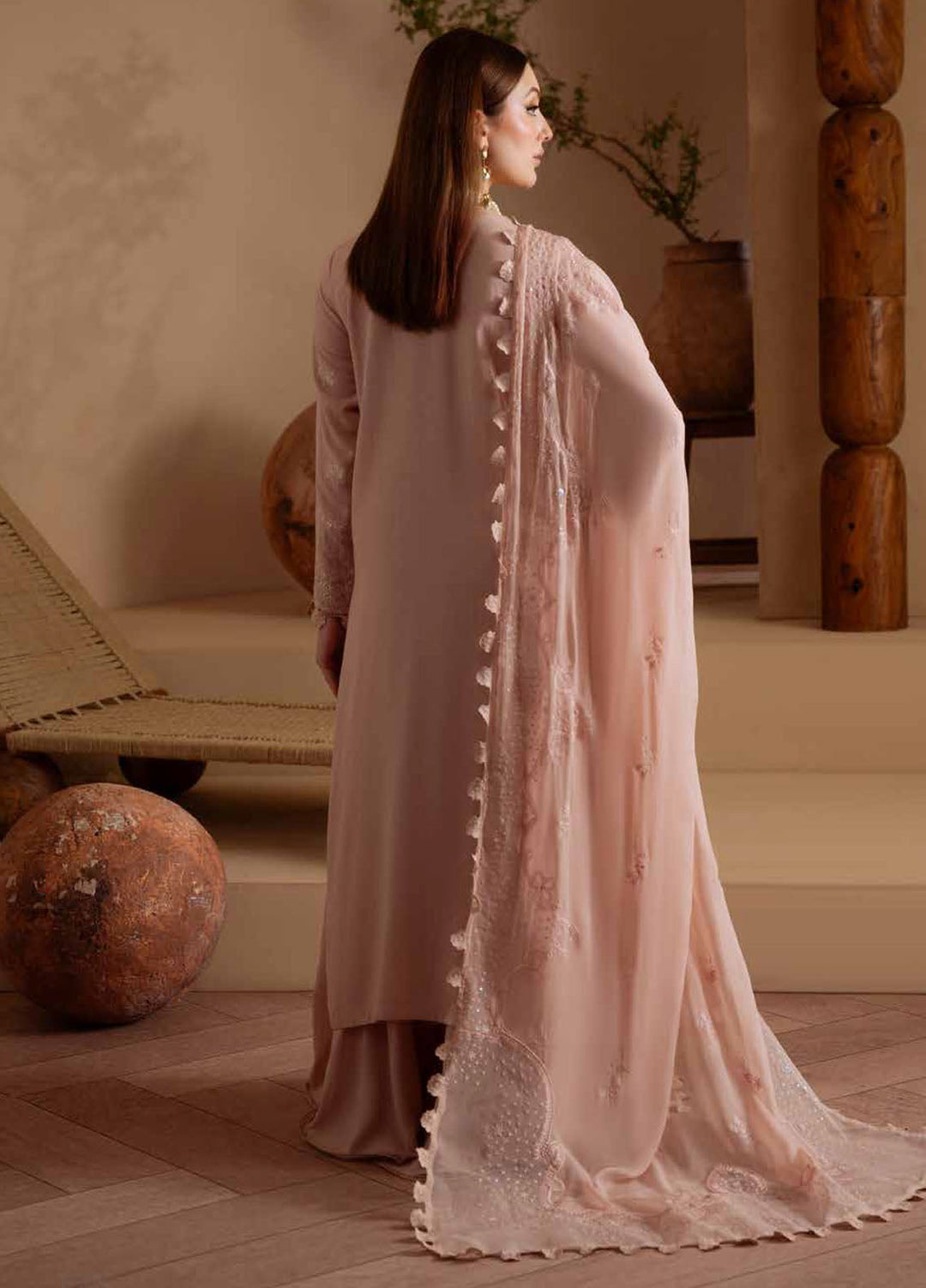 Nureh Embroidered Karandi Suits Unstitched 3 Piece NU25NK NE-172 - Winter Collection