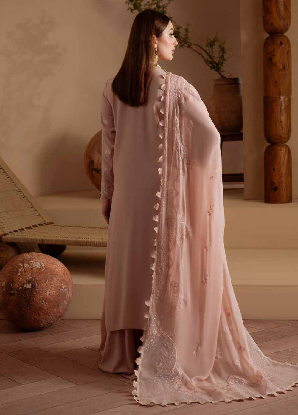 Nureh Embroidered Karandi Suits Unstitched 3 Piece NU25NK NE-172 - Winter Collection