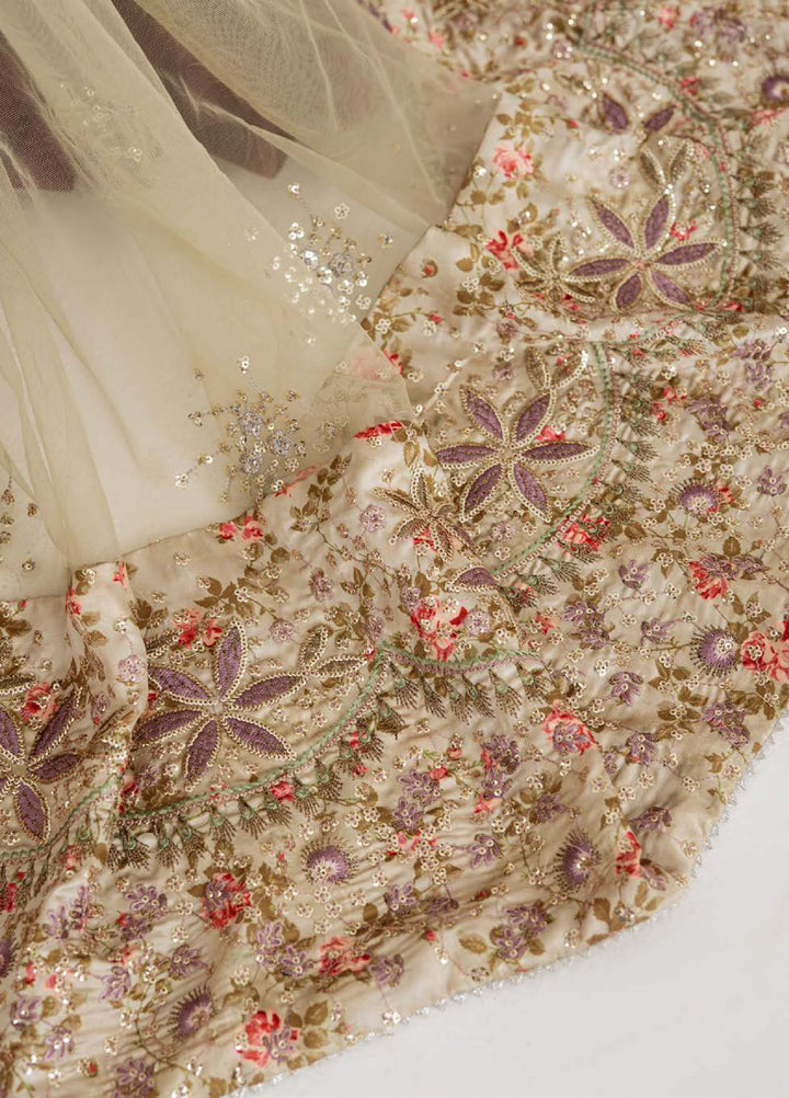 Maya by Nureh Unstitched Velvet Embroidered 3 Piece Suits NU25MV NW-111 - Festive Collection