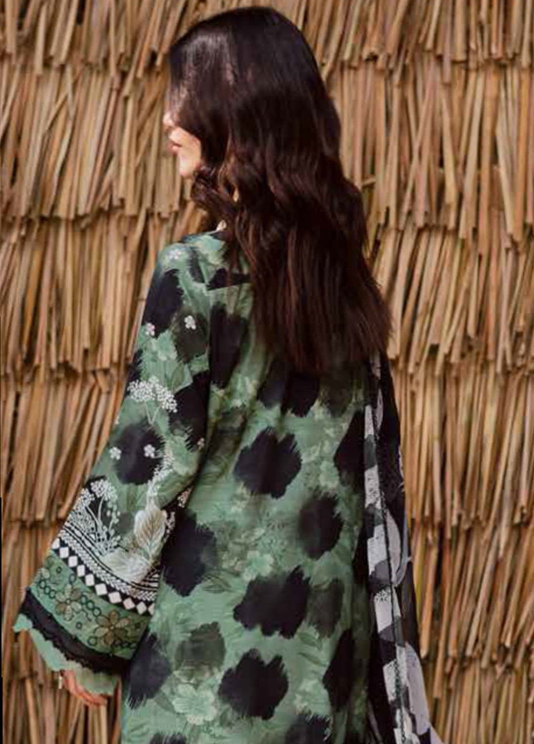 Nureh Embroidered Linen Suits Unstitched 3 Piece NU25GEU NWG-86 - Winter Collection