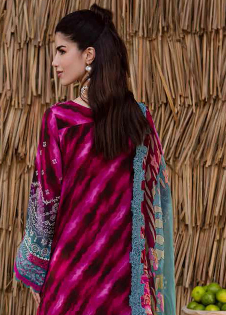 Nureh Embroidered Linen Suits Unstitched 3 Piece NU25GEU NWG-89 - Winter Collection