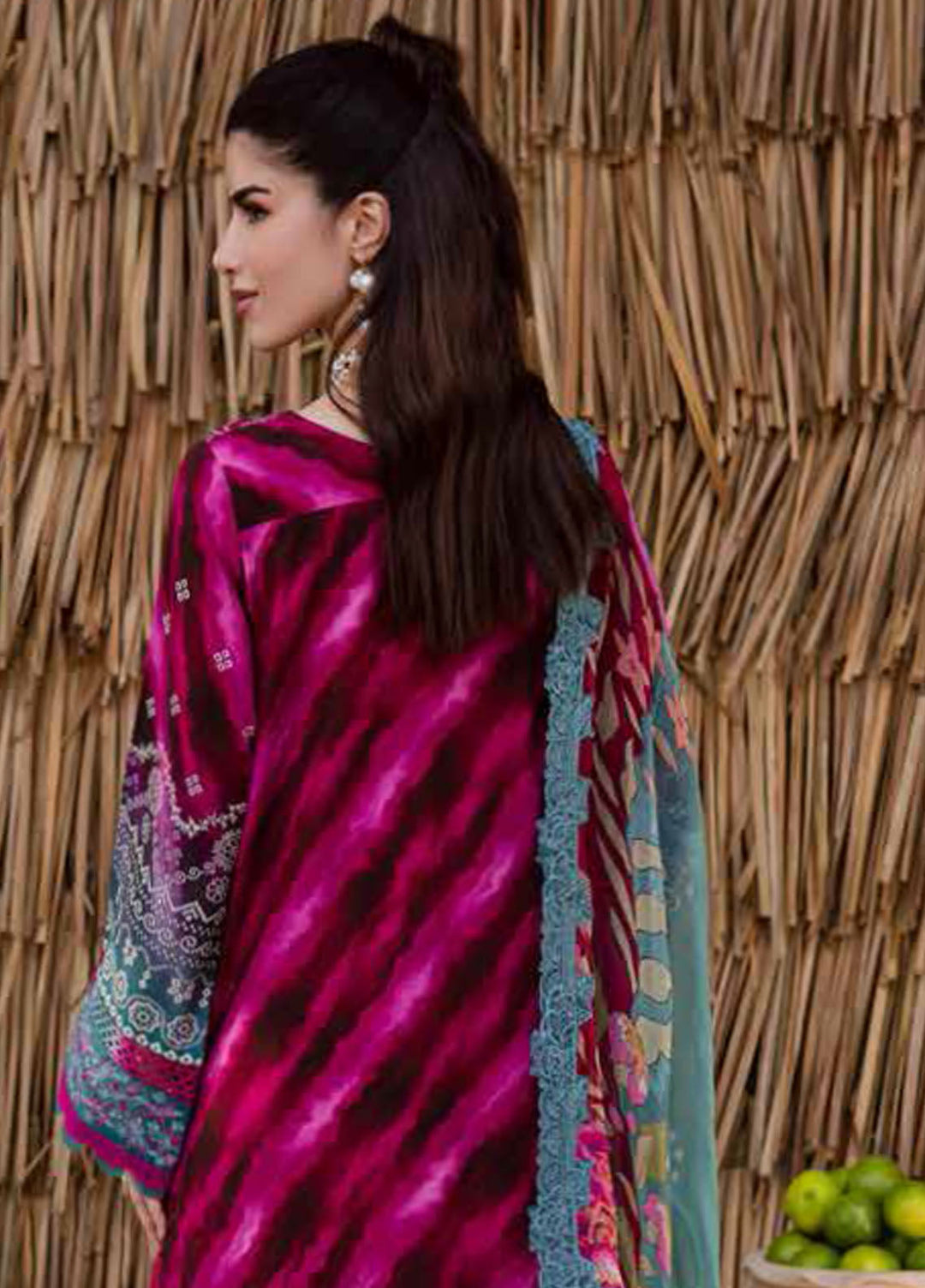 Nureh Embroidered Linen Suits Unstitched 3 Piece NU25GEU NWG-89 - Winter Collection