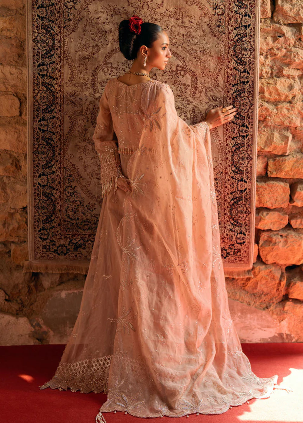Mehermaah by Florent Embroidered Embroidered Suits Unstitched 3 Piece FL25MU Nargis - Formals Collection