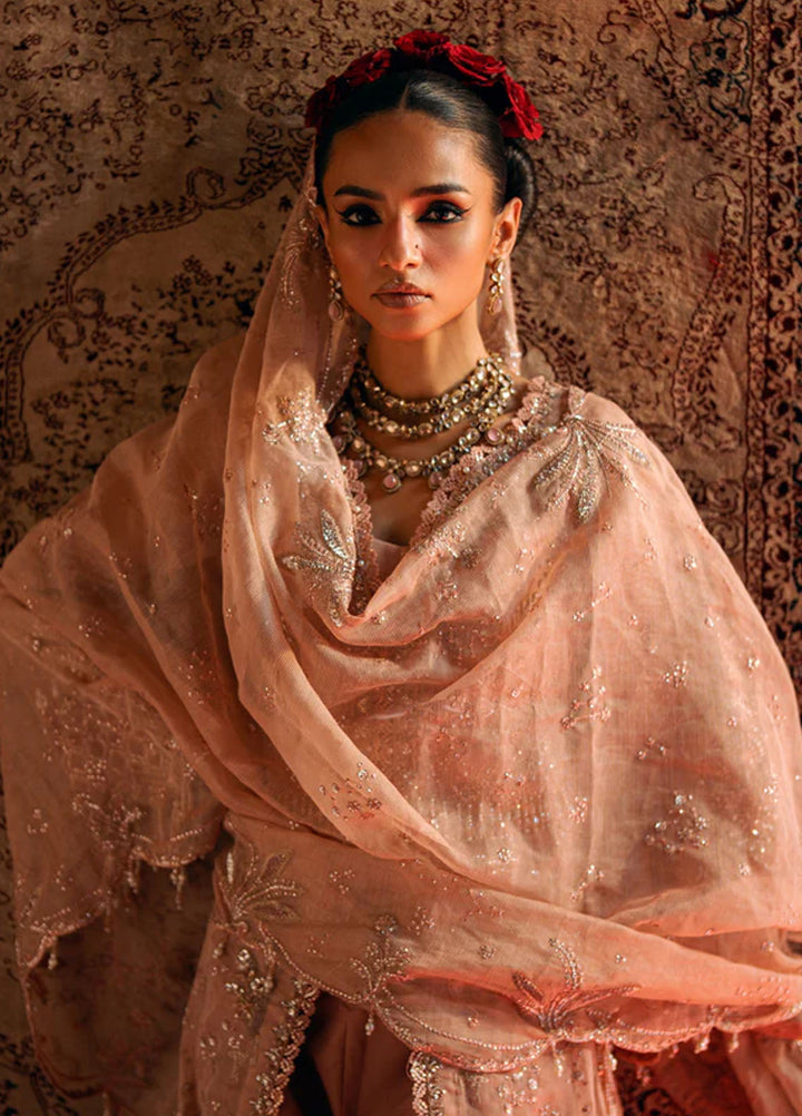 Mehermaah by Florent Embroidered Embroidered Suits Unstitched 3 Piece FL25MU Nargis - Formals Collection