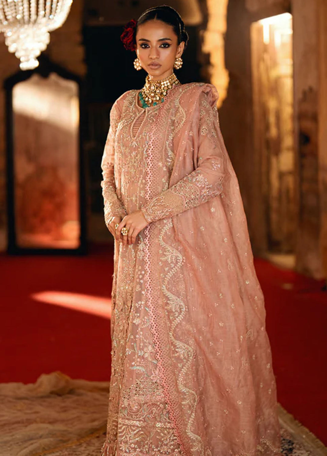 Mehermaah by Florent Embroidered Embroidered Suits Unstitched 3 Piece FL25MU Nayab - Formals Collection