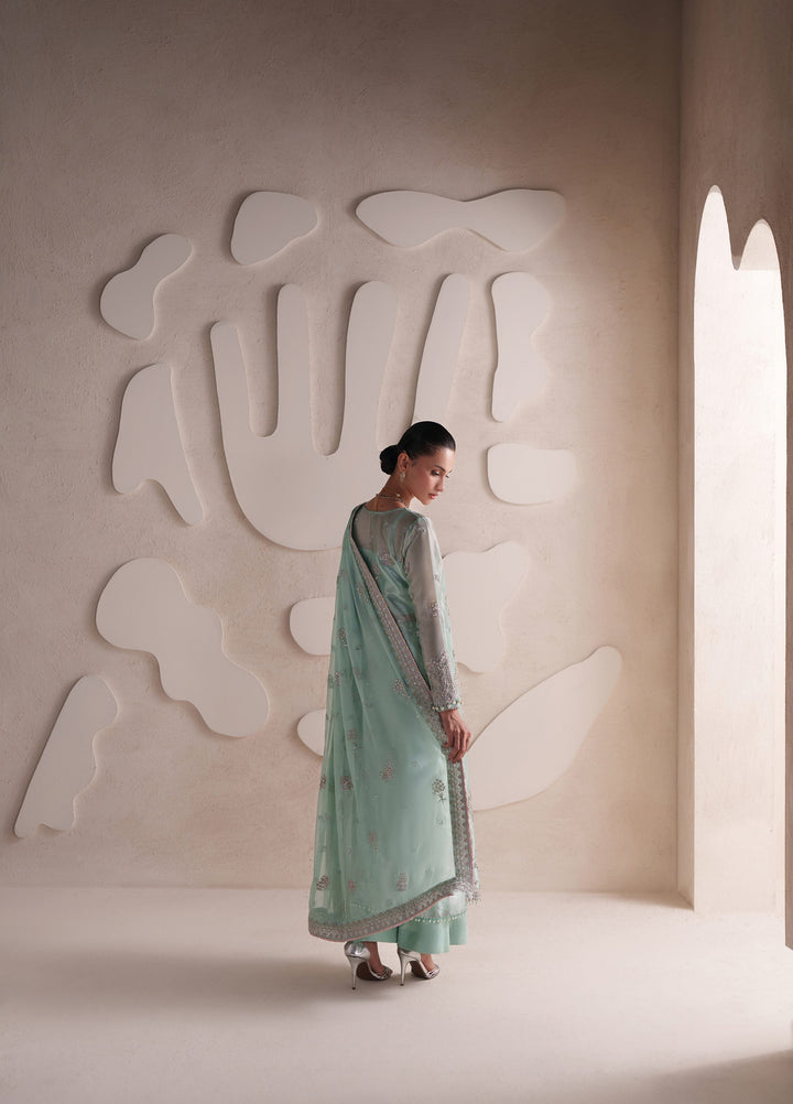 Pari Naz by Neeshay Unstitched Embroidered Zari Tissue 3 Piece Suit NSH26UPN SAHAR - Wedding Collection