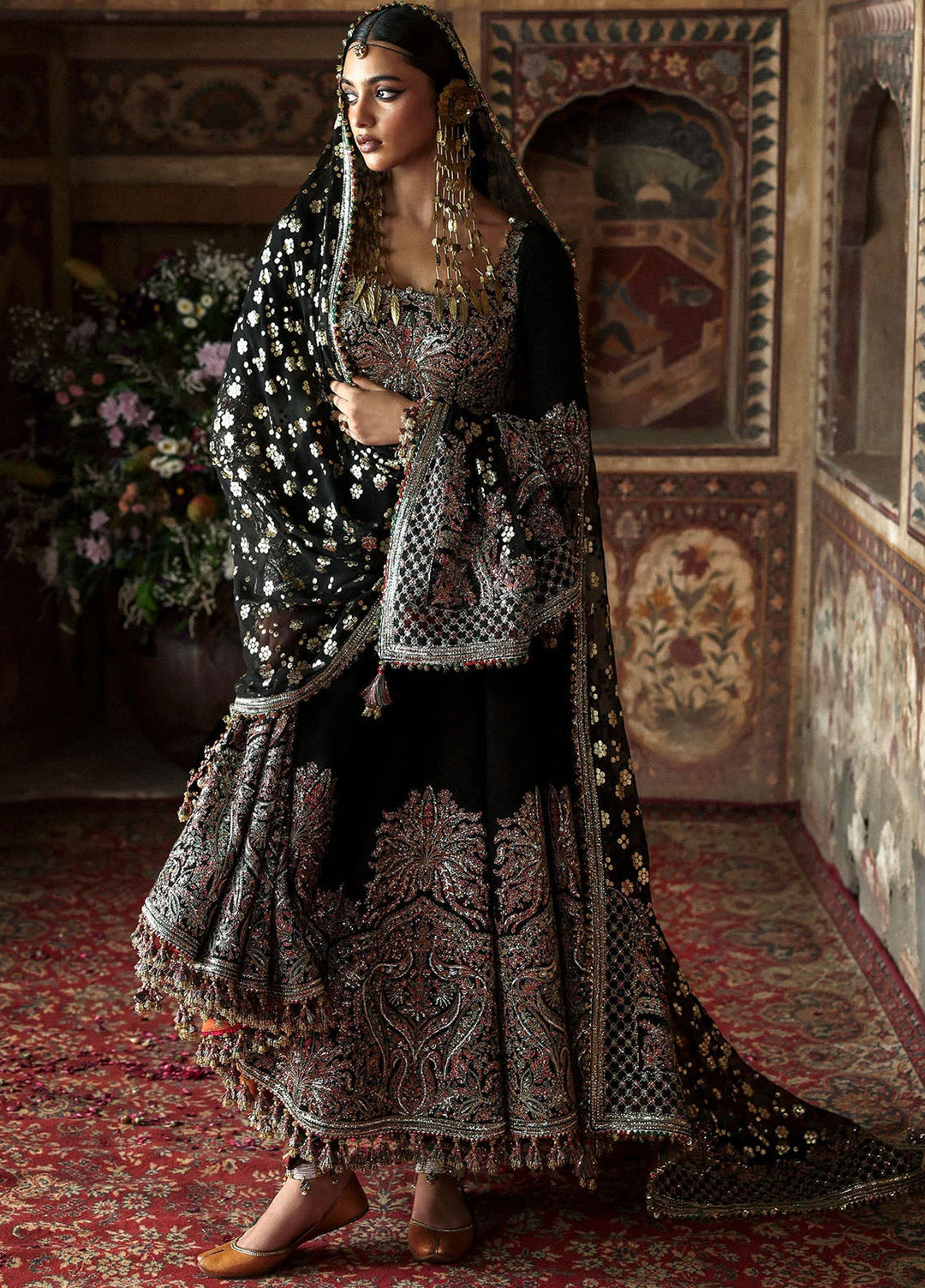 Massarat by Hussain Rehar Embroidered Raw Silk Suits Unstitched 3 Piece HRR25MU Noor Jehan - Festive Collection