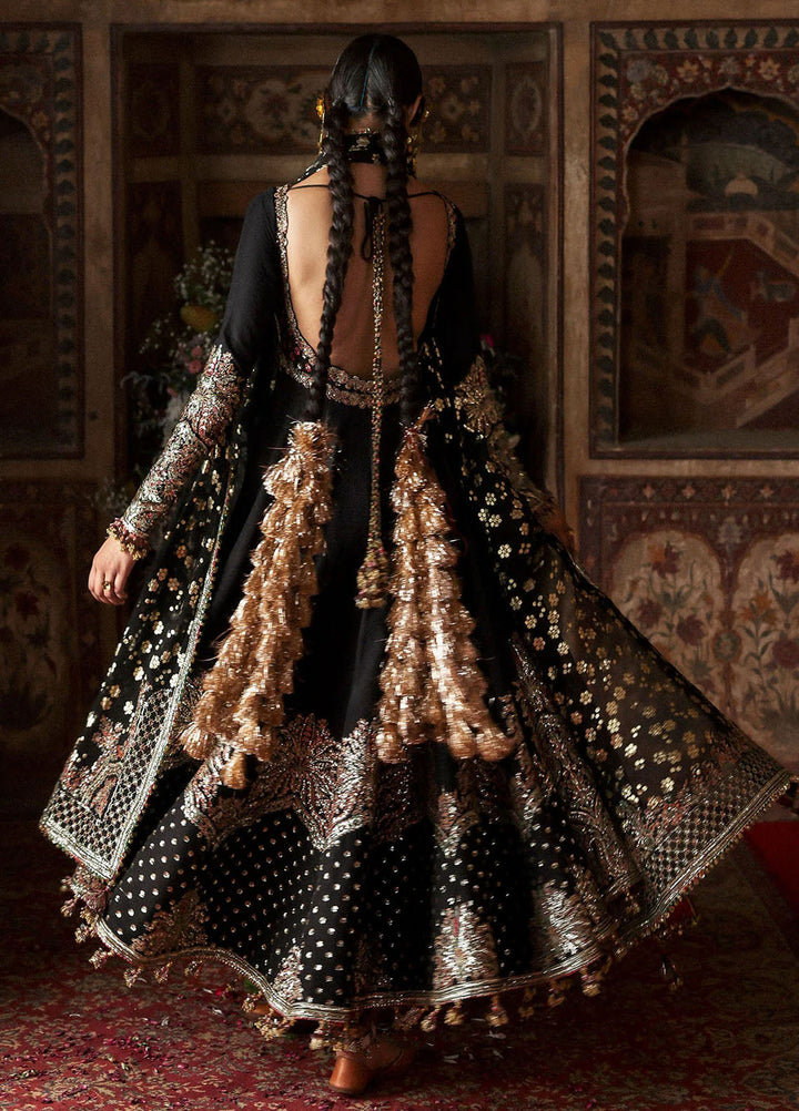 Massarat by Hussain Rehar Embroidered Raw Silk Suits Unstitched 3 Piece HRR25MU Noor Jehan - Festive Collection