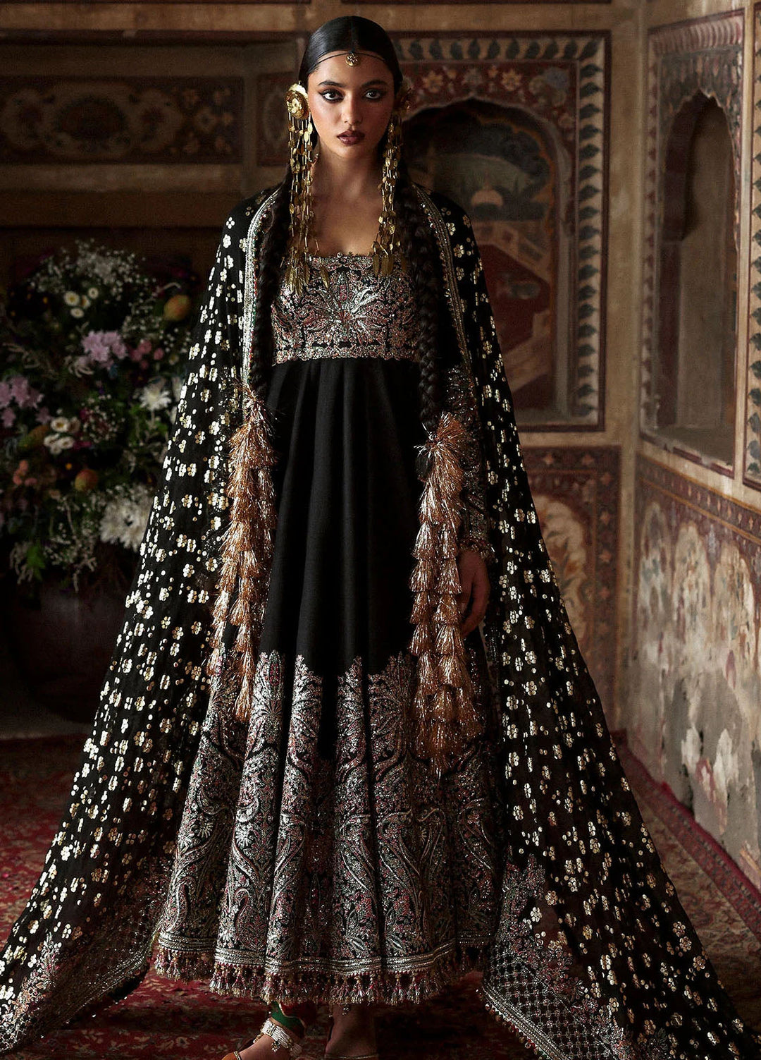 Massarat by Hussain Rehar Embroidered Raw Silk Suits Unstitched 3 Piece HRR25MU Noor Jehan - Festive Collection