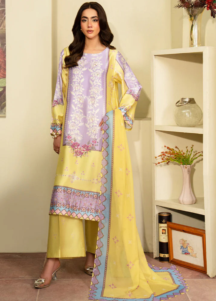 Celeste by Imrozia Pret Hand work Shamooz Silk 3 Piece SP-105 Nova