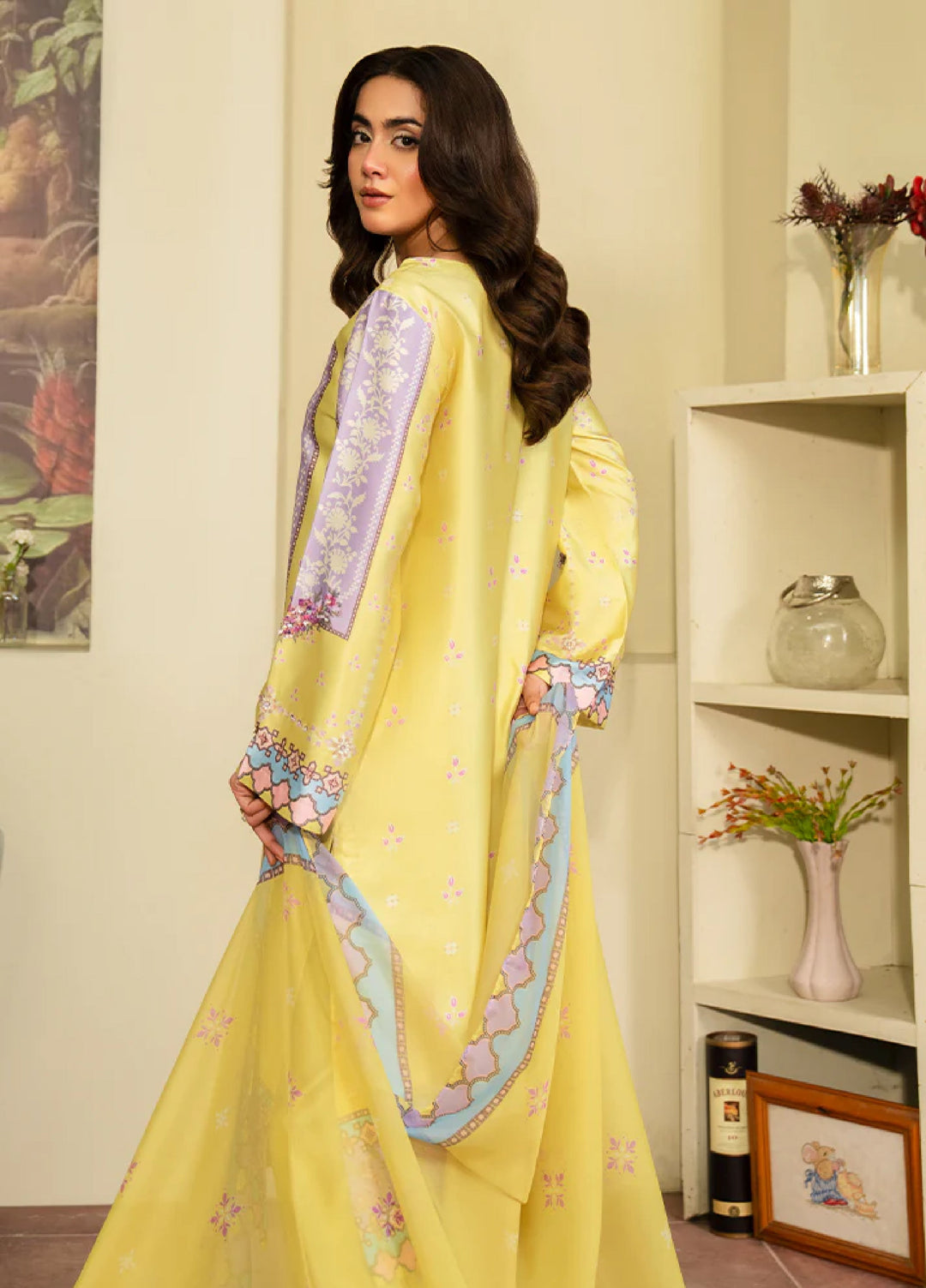 Celeste by Imrozia Pret Hand work Shamooz Silk 3 Piece SP-105 Nova