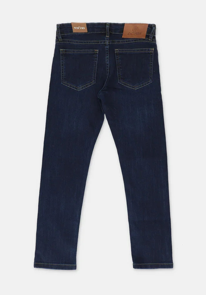 Ochre RTW Solids Girls Denim 1 Piece Girls Jeans - Summer Collection