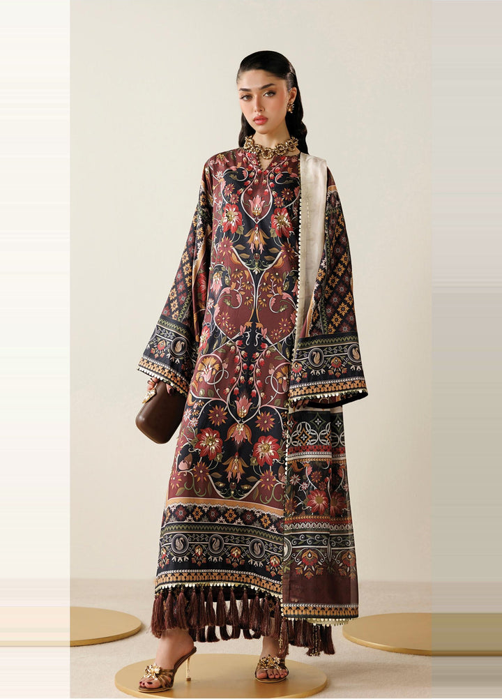 Orlina by Jazmin Unstitched Printed Silk 3 Piece Suit JZ26UO OR26-D03 - Festive Collection