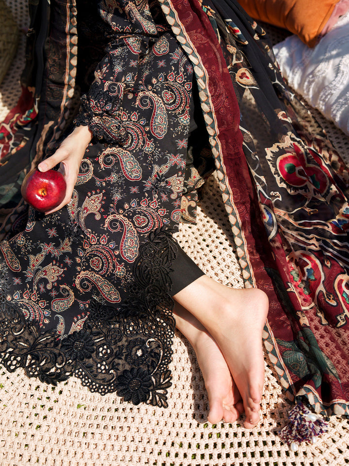 Sunset Muse by Izel Unstitched Embroidered Lawn 3 Piece Suit Oraya - Eid Collection