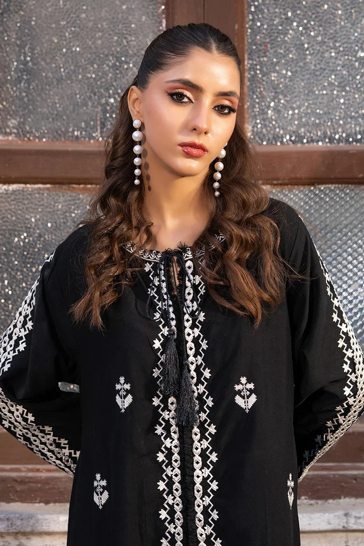 Dhaga Women Pret Embroidered 2 Piece linen Ethereal twilight SS25DSE139 - Summer Collection