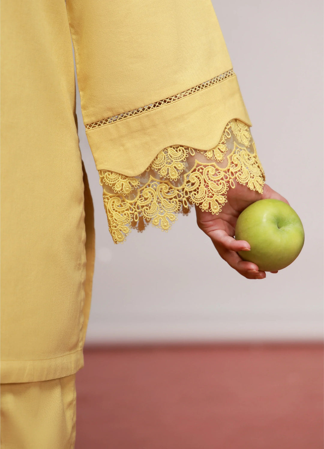 House of Meem RTW Solids Linen 2 Piece Suit Ochre Casual Collection