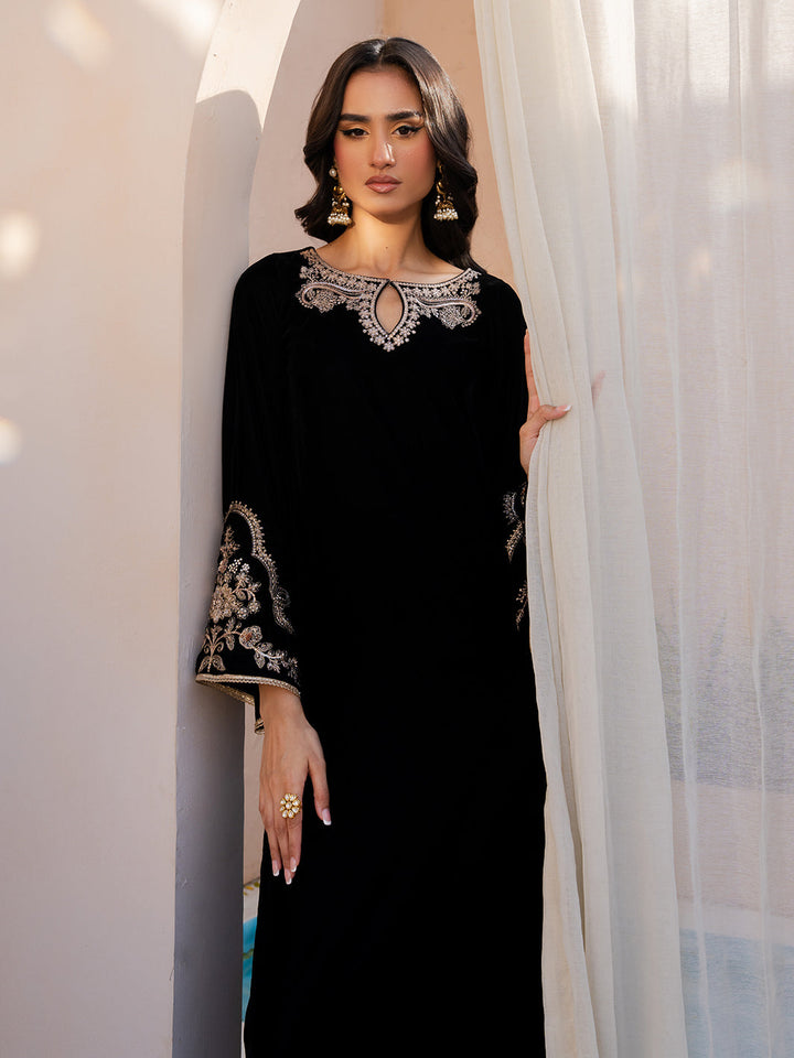 Le Tresor by Izel Pret Embroidered Velvet 3 Piece Suit Orabel - Festive Collection