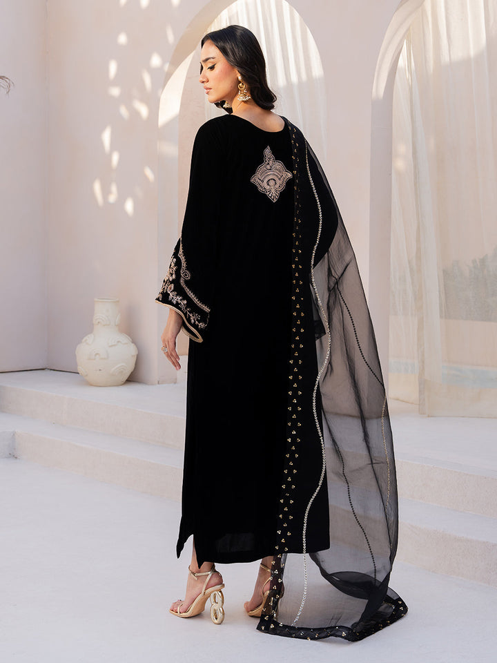 Le Tresor by Izel Pret Embroidered Velvet 3 Piece Suit Orabel - Festive Collection