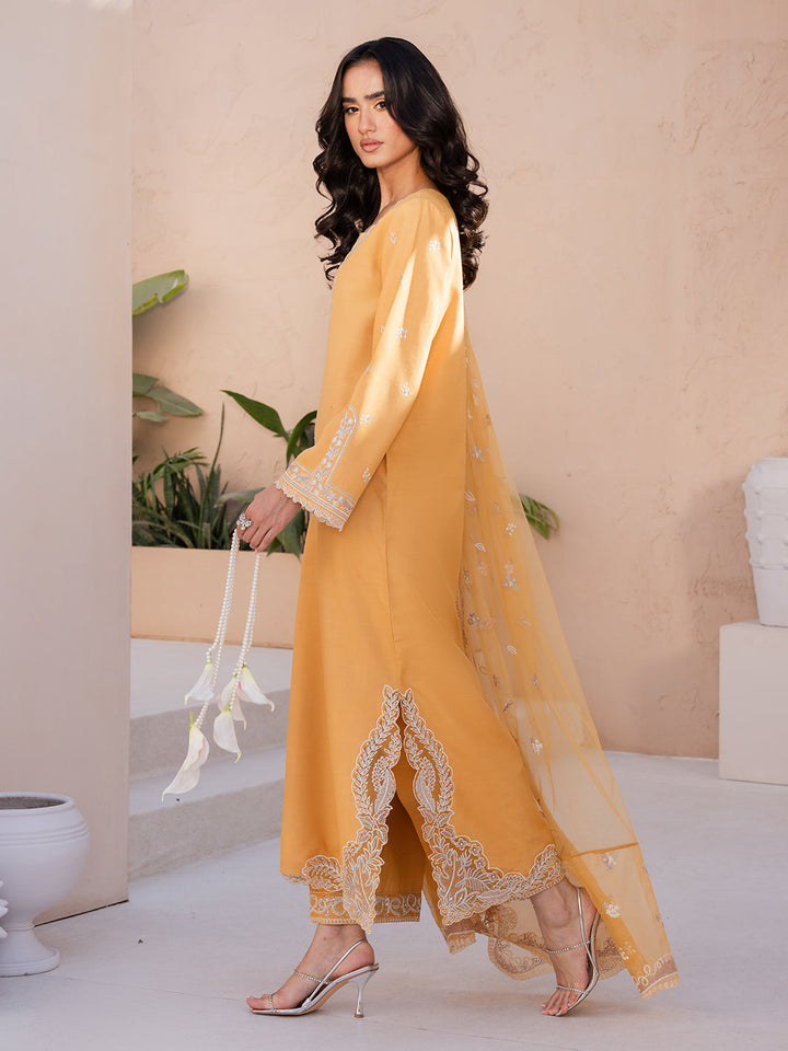 Le Tresor by Izel Pret Embroidered Velvet 3 Piece Suit Oria - Festive Collection