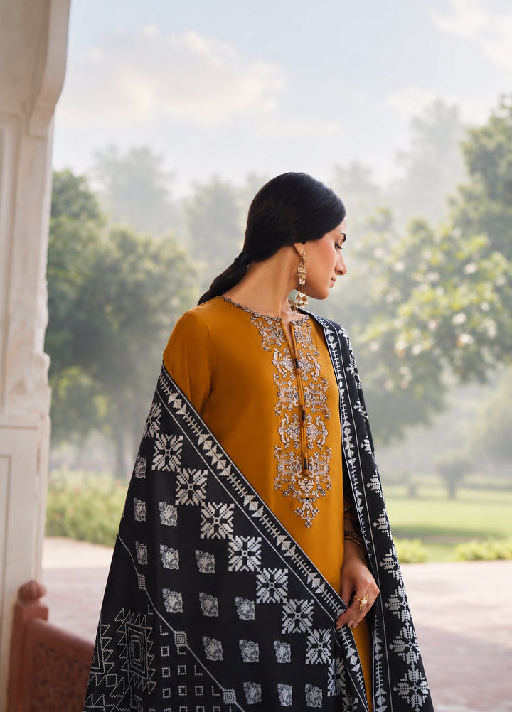 Moksha by Casualite RTW Embroidered Karandi Silk 3 Piece Suit CL26UMK Azar - Casual Collection