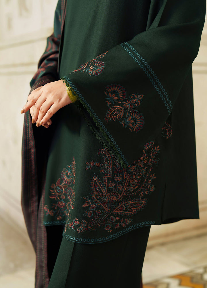 Moksha by Casualite RTW Embroidered Karandi Silk 3 Piece Suit CL26UMK Saba - Casual Collection